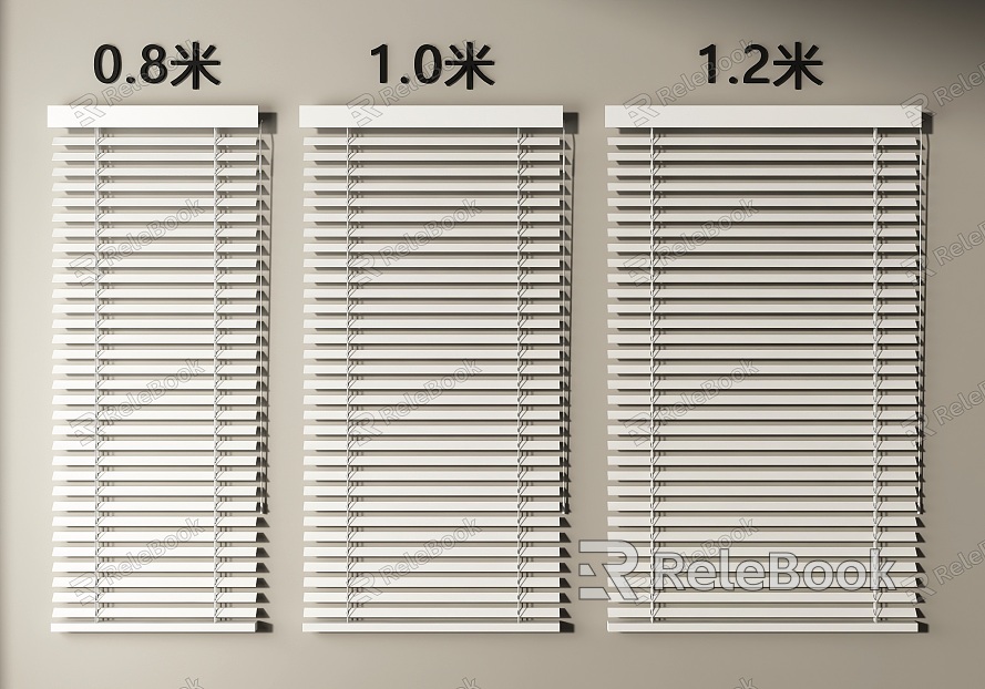 Modern venetian blinds, blackout blinds, lifting blinds, curtain pull blinds, roller blinds model