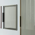 Various Glass Door Designs With Gold And Black Frames For Interior Decor