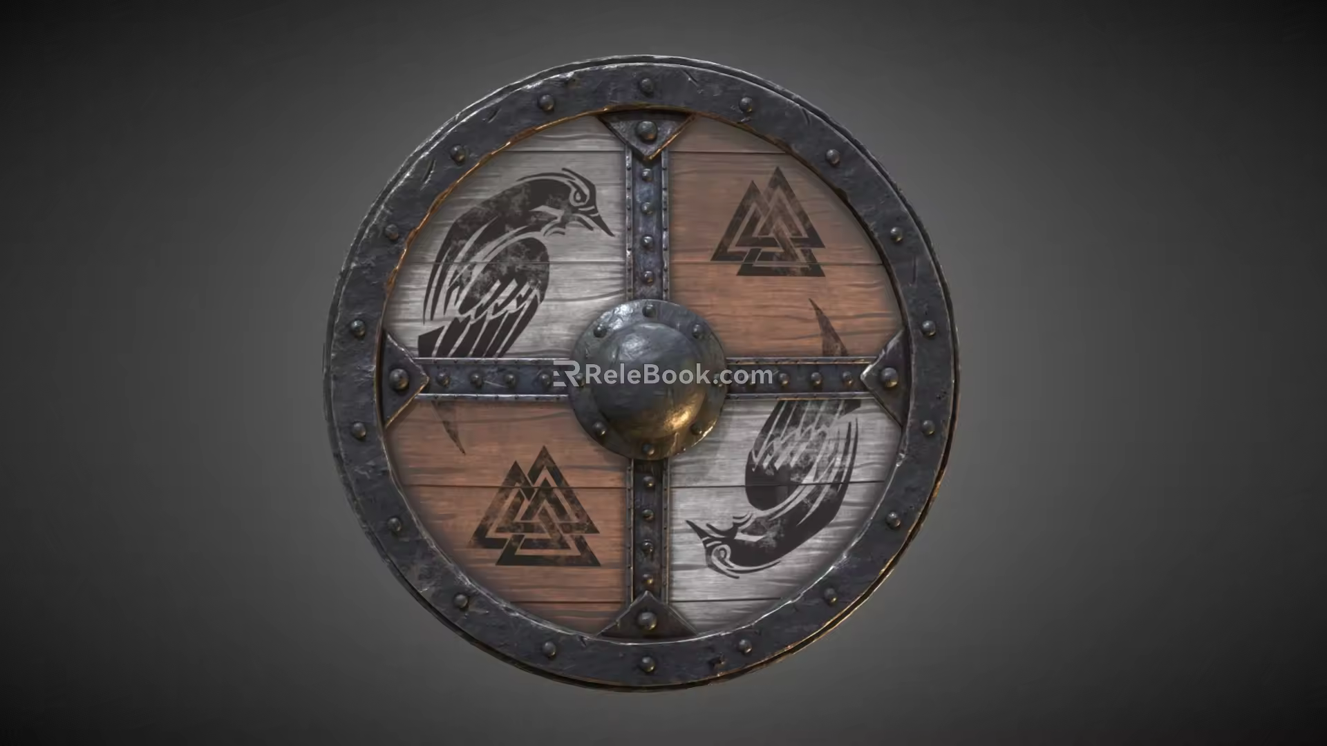 Game Shield Hand-drawn Shield Cartoon Shield Medieval Shield Western Shield Low Face Number Low Model Simple Model Game Sub-era Film and Television Level Super Realism 3d model