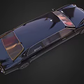 Black Luxury Limousine Car With Stylish Exterior And Elegant Design