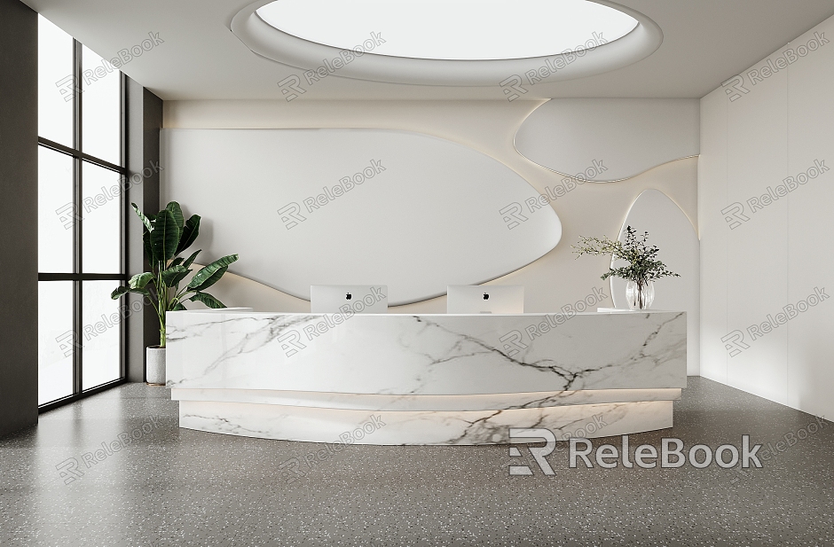 Reception Reception Desk model