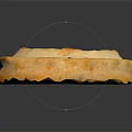 Golden Round Buttery Cookie With Red Jam Filling On Dark Background