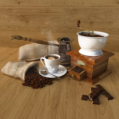 Coffee machine 3d model