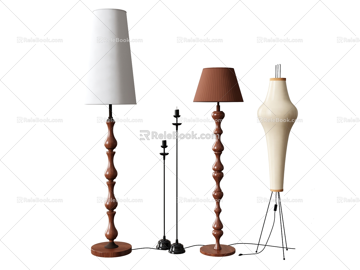 Floor lamp Decorative lamp Table lamp Reading lamp 3d model