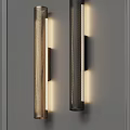 Modern Luxury Wall Lamps With Gold And Black Colors Minimalist Metal Design