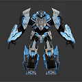 Modern Game Character Transformers Gauda Warrior Gauda Mecha Warrior 3d model