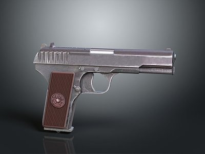 Pistol semi-automatic pistol automatic pistol modern weapon hot weapon hot weapon gun military model