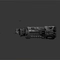 Futuristic Sci Fi Mechanical Vehicle With Small Aircraft And Metallic Details