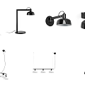 Modern Lighting Fixture Set With Floor Table Wall Lamps And Pendant Chandeliers