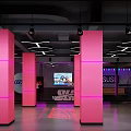 Modern Fitness Gym Interior With Open Training Space And Workout Equipment