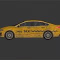 Two Yellow Sedans One Intact and One Damaged with Cracked Windshield and Scratched Body