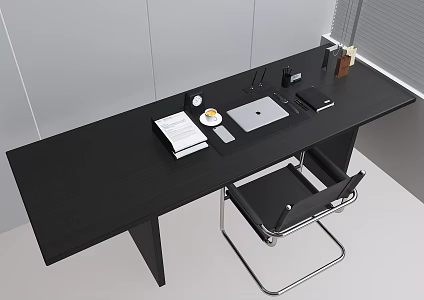 Office Desktop 3d model