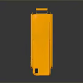Yellow Mobile Scissor Lift Aerial Work Platform With Safety Guardrail And Wheels