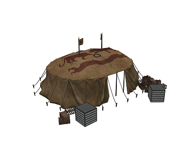 Chinese Tent 3d model