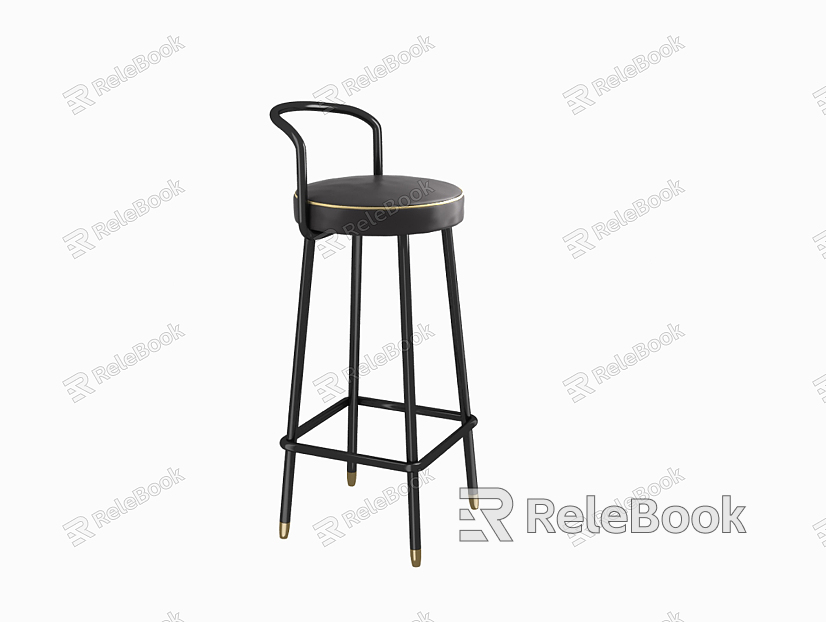 Modern Bar Chair Bar Seat model