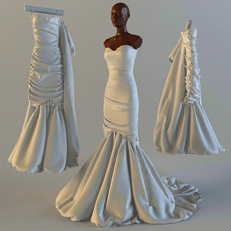 Dress 3d model