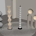 Modern Geometric Floor Lamps With Spherical Hexagonal And U Shaped Designs In Minimalist Interior