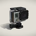 Action Camera With Waterproof Case HD Lens LCD Screen And Mounting Bracket