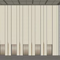 Modern Reception Area Interior Design With Minimalist Wall Panels And Tile Floor Front Desk