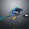 Robot Assistant Small Robot Butler Robot Butler Figure Game Figure 3d model