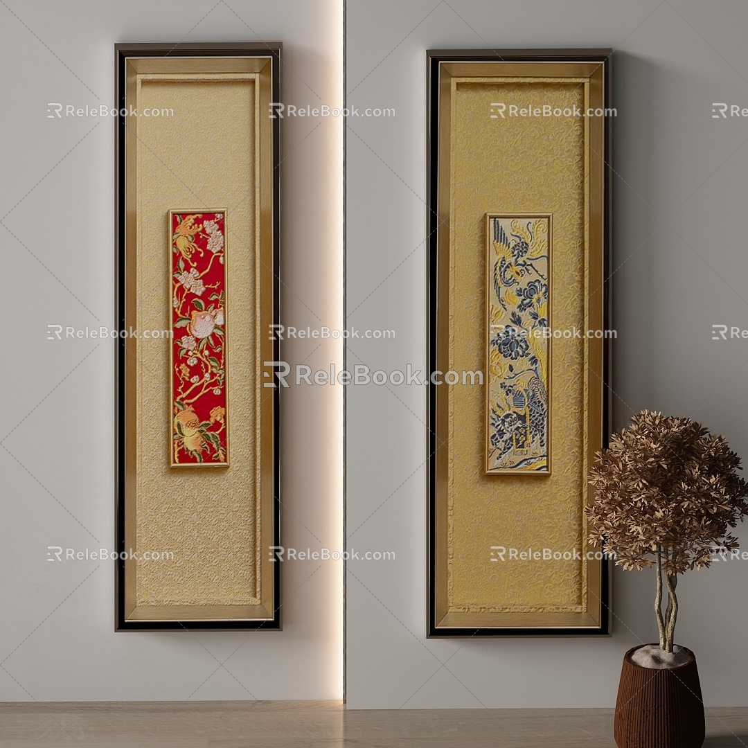 New Chinese Decorative Painting model