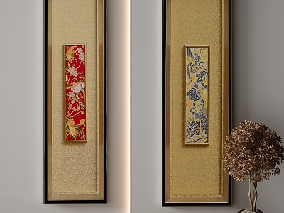 New Chinese Decorative Painting model