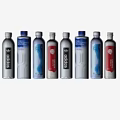 Assorted Bottled Beverages Display For Brand Comparison