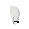 Modern Elegant Wall Lamps With White Shade And Black Bracket For Home Lighting