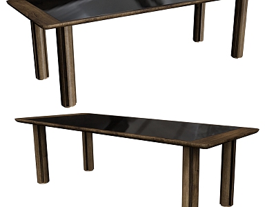 Table Dining Table Conference Table Desk 3d model