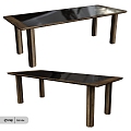 Table Dining Table Conference Table Desk Desk 3d model