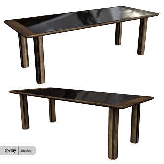 Table Dining Table Conference Table Desk 3d model