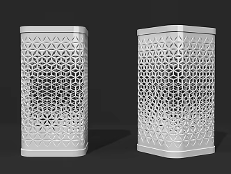 Electrical and electronic products audio hollow 3d model