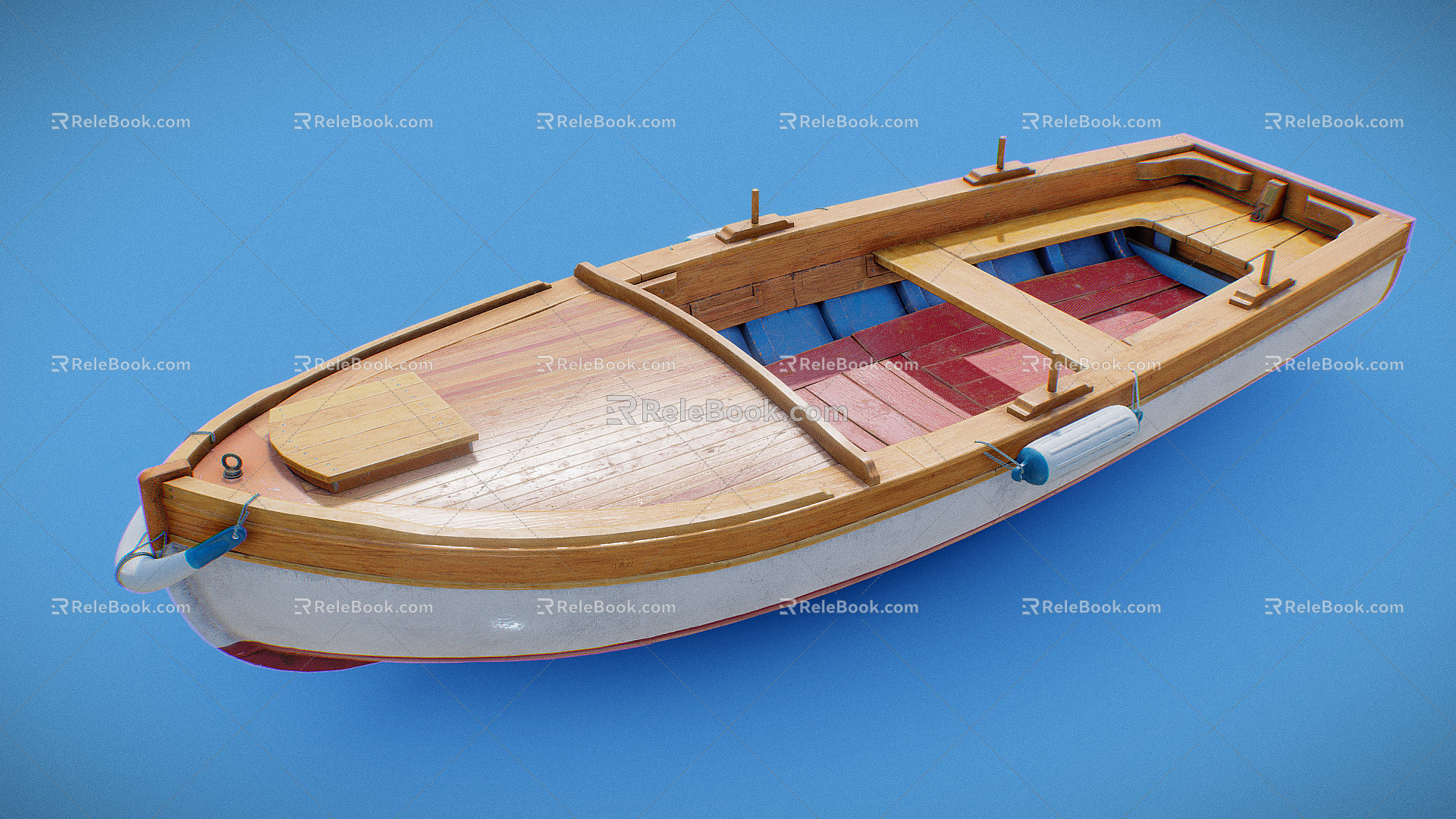 Modern Boat Speedboat 3d model