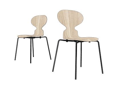 Modern Single Chair Dining Chair Ant Chair Classic Dining Chair model