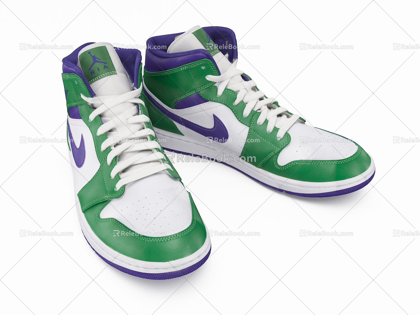 Modern sneaker 3d model