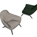 Single sofa 3d model