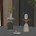 Modern combination of several sides and several corners 3d model