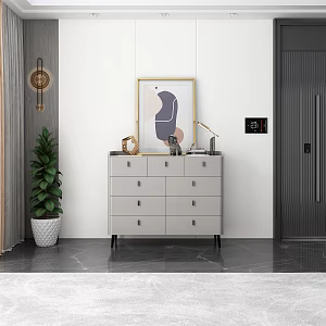 modern bucket cabinet 3d model