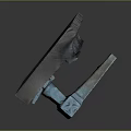 High Quality Metal Door Hardware Featuring Decorative Carved Wooden Panel and Secure Lock