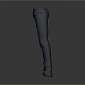 Two Pairs of White and Blue Casual Pants for Everyday Wear in Modern Style