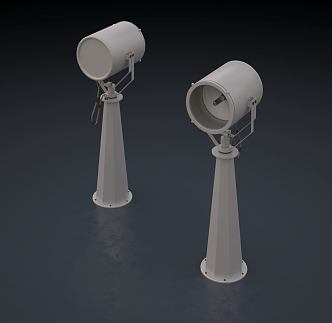 Modern spotlights roof wall lights 3d model