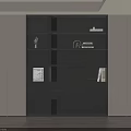 Modern Interior Bookshelf Design With Layered Shelves Lighting Decorative Items And Books