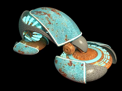 INDUSTRIAL LOFT CRAFT SCI-FI CRAFT 3d model