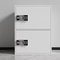 Safe Multi-door Security Cabinet Code Lock File Cabinet Multi-layer File Cabinet Iron Office Cabinet Storage 3d model