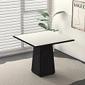 Modern square table 3d model