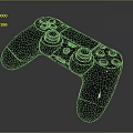 Modern Gamepad Wireless Gamepad Game Console Accessories Handle 3d model