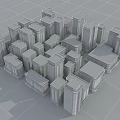 Modern Office Buildings With Various Architectural Designs And Urban High Rise Structures