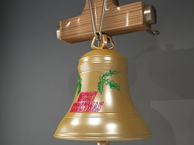 European-style bell 3d model