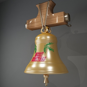 European-style bell 3d model