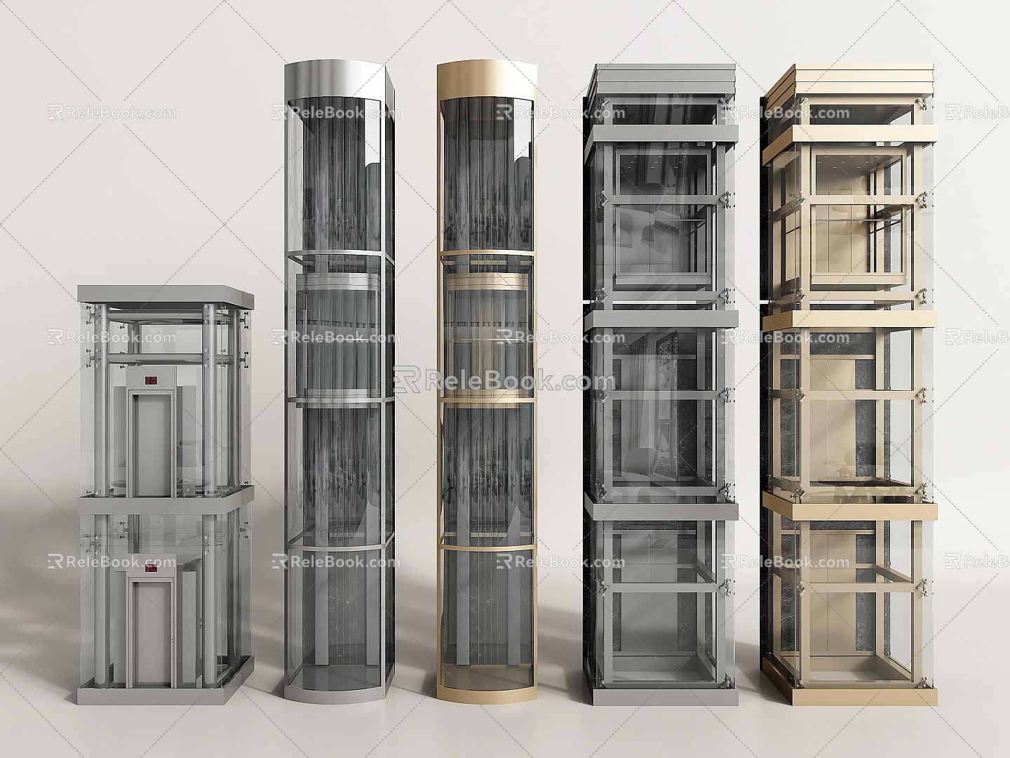 Modern Elevator Elevator Elevator 3d model